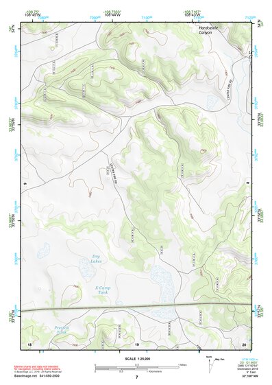 33108NW Page 7 Tularosa Mountains Topo Preview 1