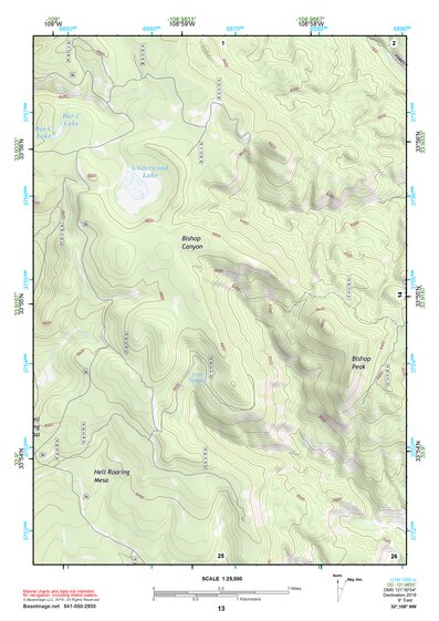 33108NW Page 13 Tularosa Mountains Topo Preview 1