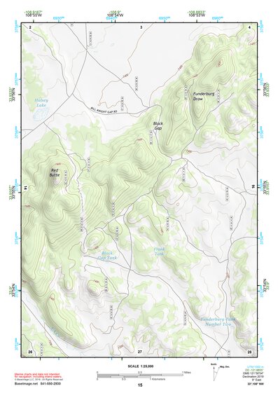 33108NW Page 15 Tularosa Mountains Topo Preview 1