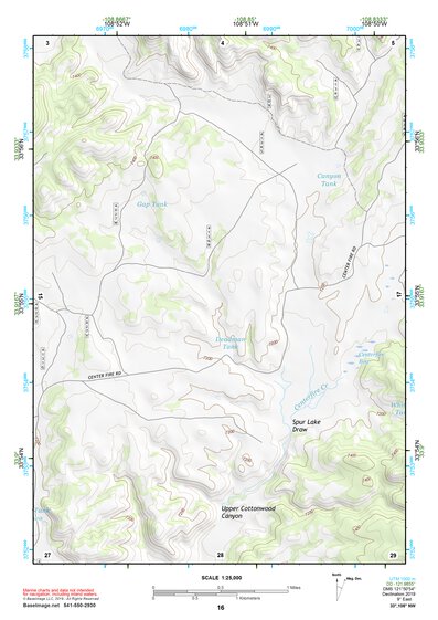 33108NW Page 16 Tularosa Mountains Topo Preview 1