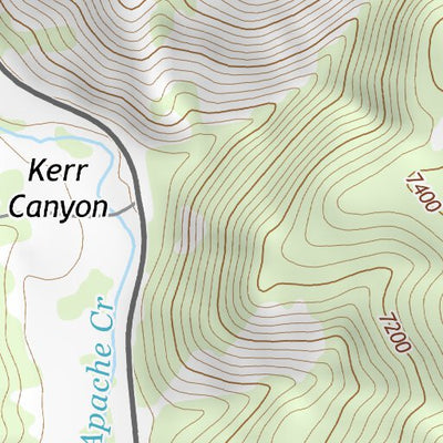 33108NW Page 21 Tularosa Mountains Topo Preview 3