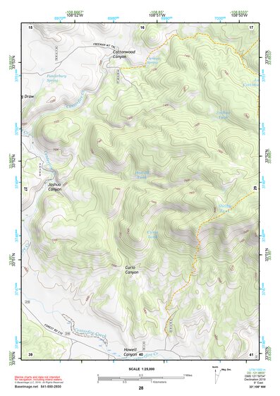 33108NW Page 28 Tularosa Mountains Topo Preview 1
