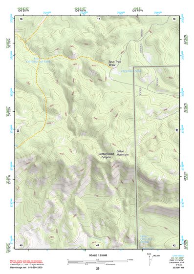 33108NW Page 29 Tularosa Mountains Topo Preview 1