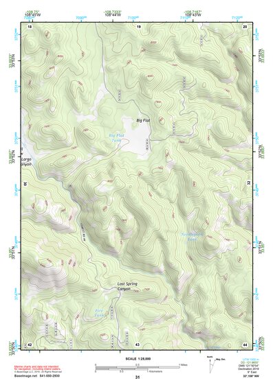 33108NW Page 31 Tularosa Mountains Topo Preview 1