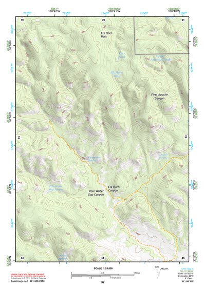 33108NW Page 32 Tularosa Mountains Topo Preview 1