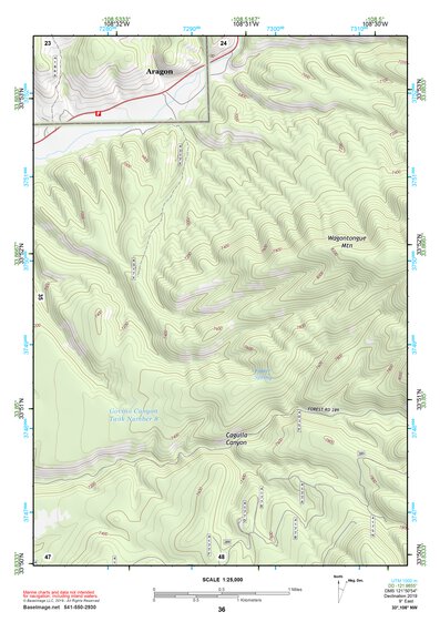 33108NW Page 36 Tularosa Mountains Topo Preview 1