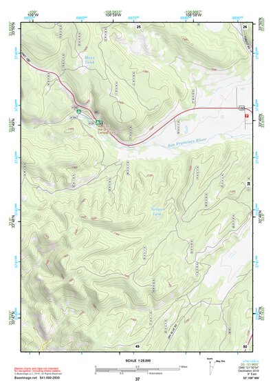 33108NW Page 37 Tularosa Mountains Topo Preview 1