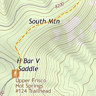 33108NW Page 41 Tularosa Mountains Topo Preview 2