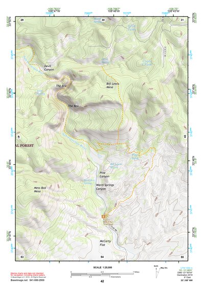 33108NW Page 42 Tularosa Mountains Topo Preview 1
