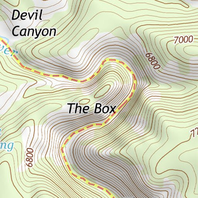 33108NW Page 42 Tularosa Mountains Topo Preview 3