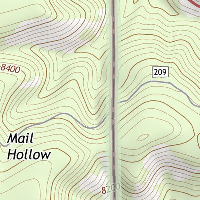 33108NW Page 50 Tularosa Mountains Topo Preview 3