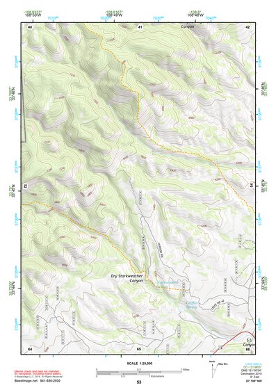 33108NW Page 53 Tularosa Mountains Topo Preview 1