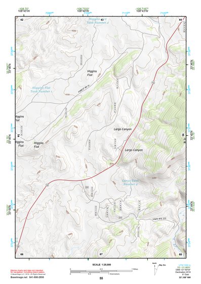 33108NW Page 55 Tularosa Mountains Topo Preview 1