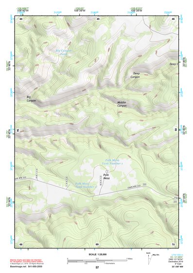 33108NW Page 57 Tularosa Mountains Topo Preview 1