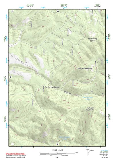 33108NW Page 60 Tularosa Mountains Topo Preview 1