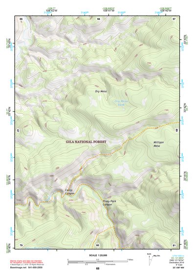 33108NW Page 68 Tularosa Mountains Topo Preview 1