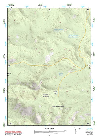 33108NW Page 69 Tularosa Mountains Topo Preview 1