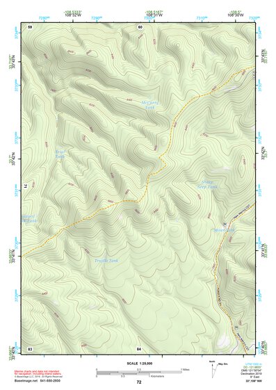 33108NW Page 72 Tularosa Mountains Topo Preview 1