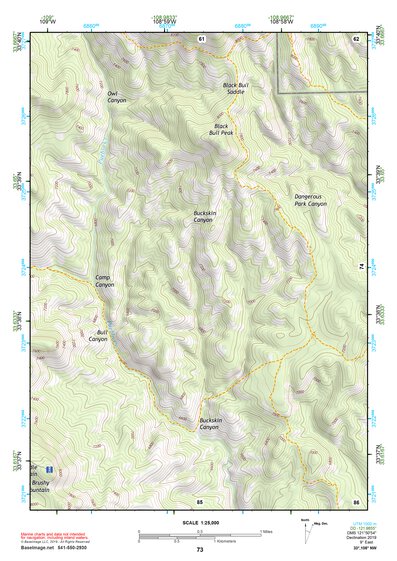 33108NW Page 73 Tularosa Mountains Topo Preview 1