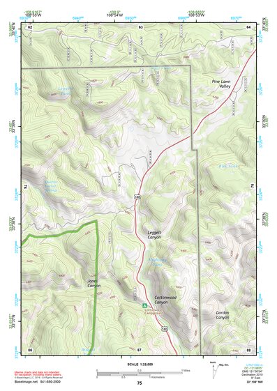 33108NW Page 75 Tularosa Mountains Topo Preview 1