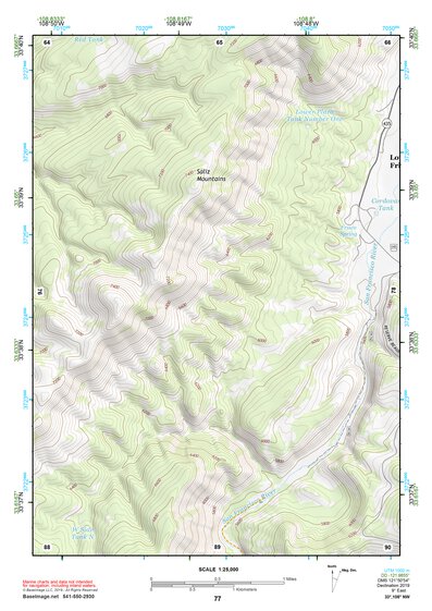 33108NW Page 77 Tularosa Mountains Topo Preview 1