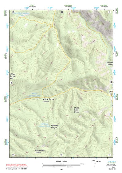 33108NW Page 80 Tularosa Mountains Topo Preview 1