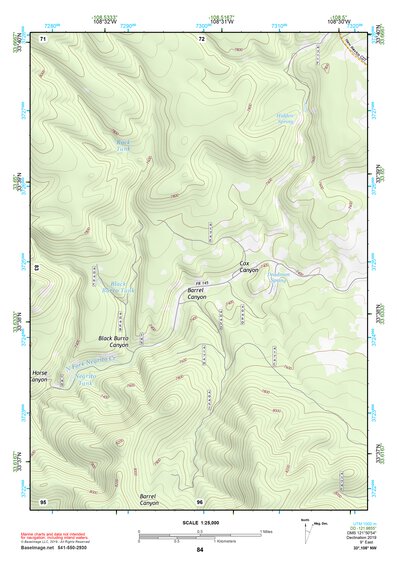 33108NW Page 84 Tularosa Mountains Topo Preview 1