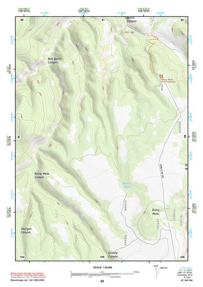 33108NW Page 93 Tularosa Mountains Topo Preview 1