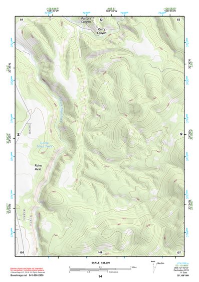 33108NW Page 94 Tularosa Mountains Topo Preview 1