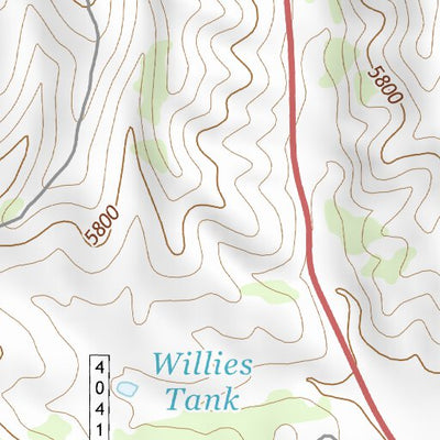 33108NW Page 98 Tularosa Mountains Topo Preview 2