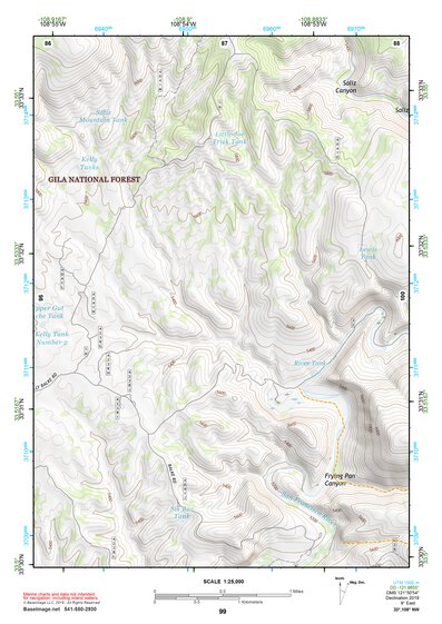 33108NW Page 99 Tularosa Mountains Topo Preview 1