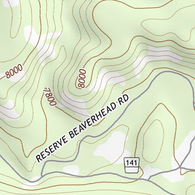 33108NW Page 108 Tularosa Mountains Topo Preview 3