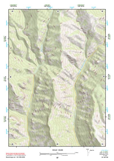 33108SW Page 57 Mogollon Mountains Topo Preview 1