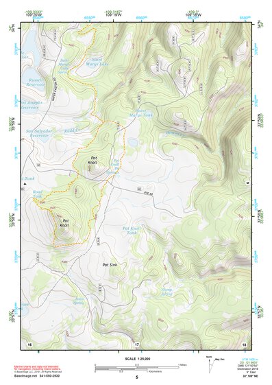 33109NE Page 5 Nutrioso Topo Preview 1