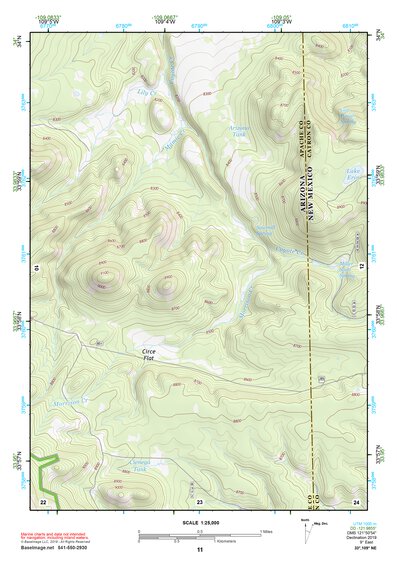 33109NE Page 11 Nutrioso Topo Preview 1