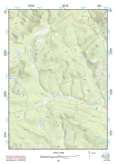 33109NE Page 12 Nutrioso Topo Preview 1