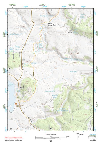 33109NE Page 15 Nutrioso Topo Preview 1