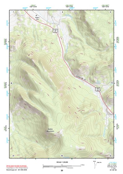 33109NE Page 20 Nutrioso Topo Preview 1