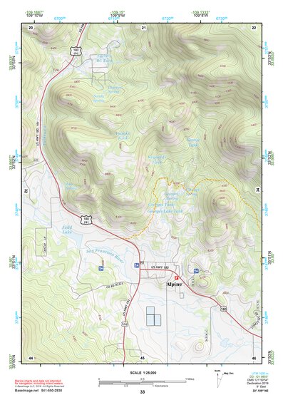 33109NE Page 33 Nutrioso Topo Preview 1