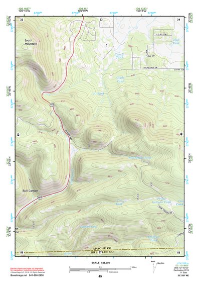 33109NE Page 45 Nutrioso Topo Preview 1