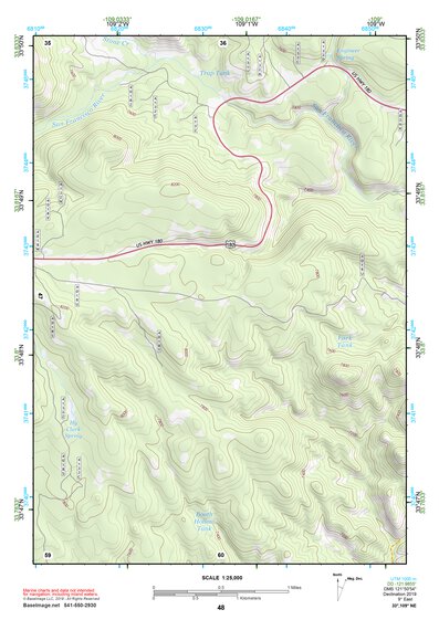 33109NE Page 48 Nutrioso Topo Preview 1