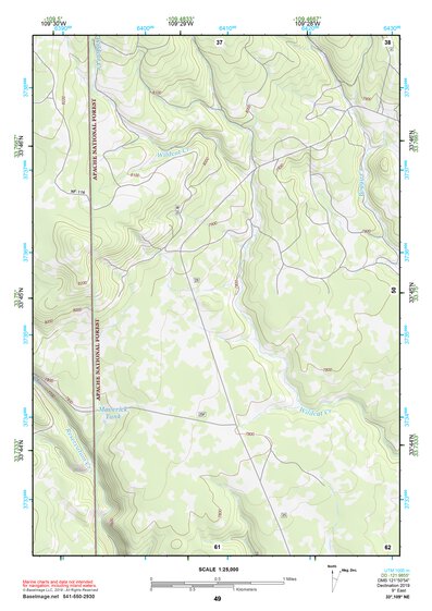 33109NE Page 49 Nutrioso Topo Preview 1