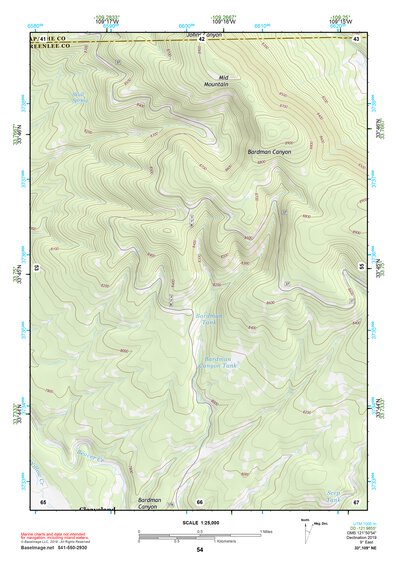 33109NE Page 54 Nutrioso Topo Preview 1