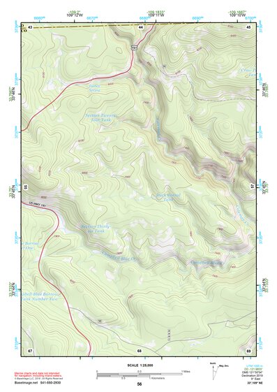 33109NE Page 56 Nutrioso Topo Preview 1