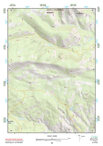 33109NE Page 79 Nutrioso Topo Preview 1