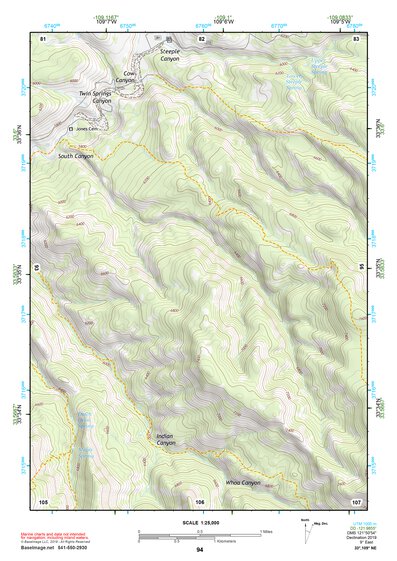 33109NE Page 94 Nutrioso Topo Preview 1