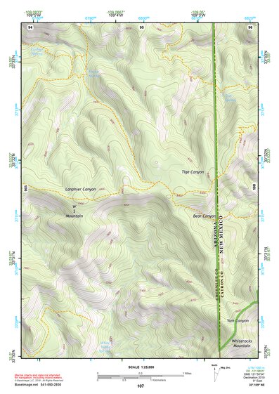 33109NE Page 107 Nutrioso Topo Preview 1