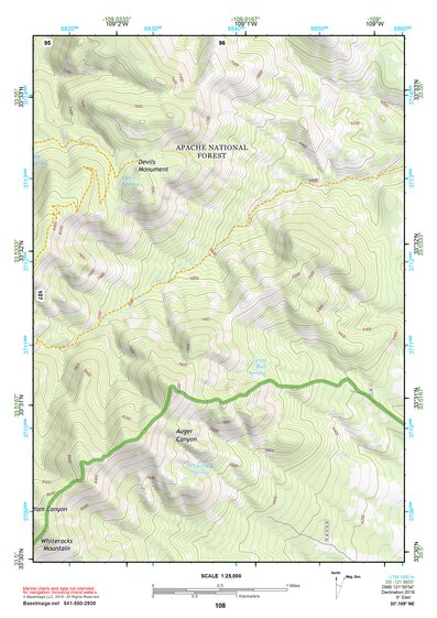 33109NE Page 108 Nutrioso Topo Preview 1