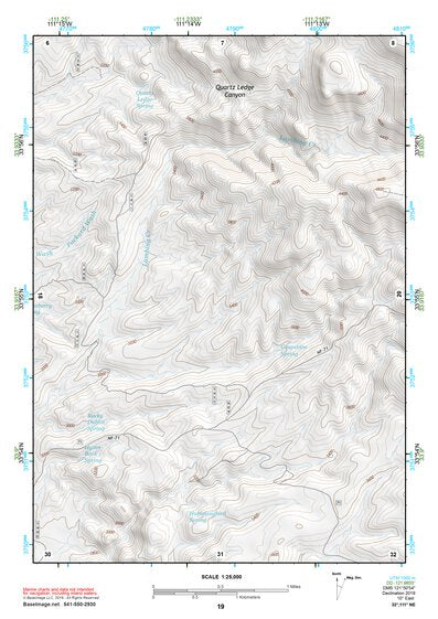 33111NE Page 19 Theodore Roosevelt Lake Topo Preview 1
