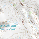 33111NE Page 22 Theodore Roosevelt Lake Topo Preview 2